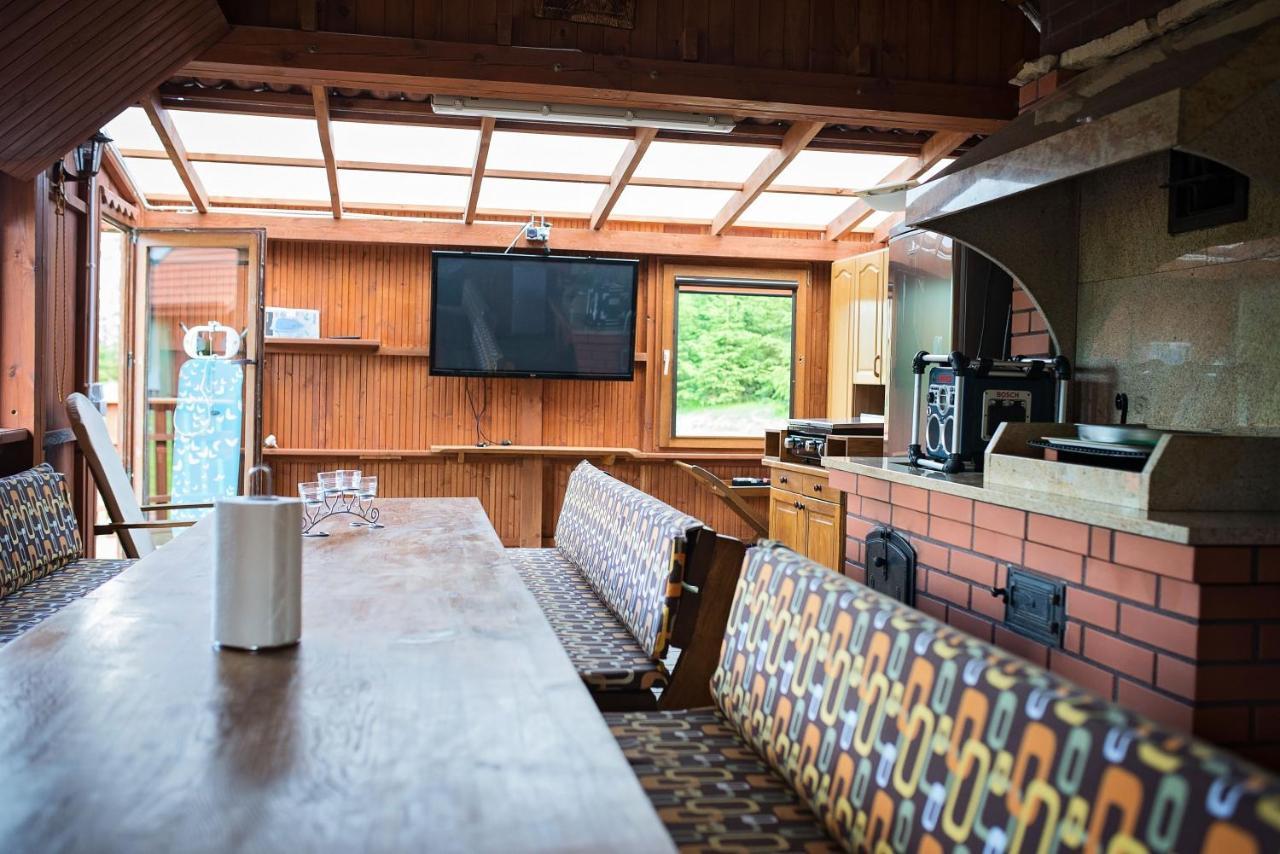 Lodges Zacisze I Гижицко Экстерьер фото